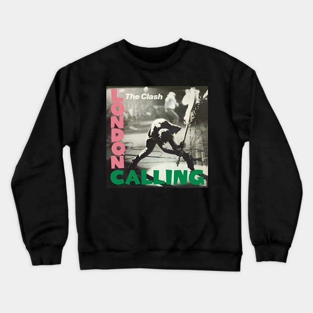 Retro Clash Crewneck Sweatshirt by Defective Cable 